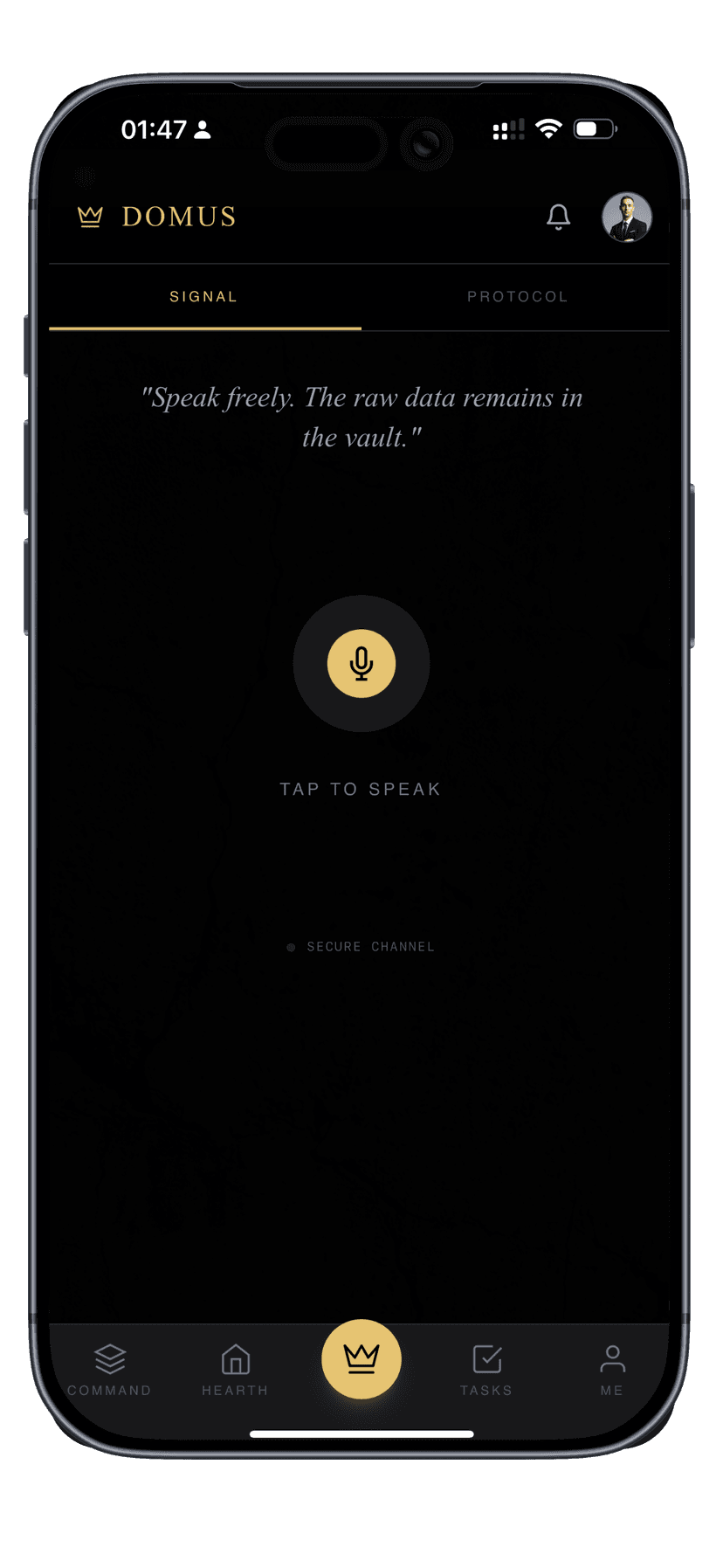 Voice journaling - Speak your truth privately